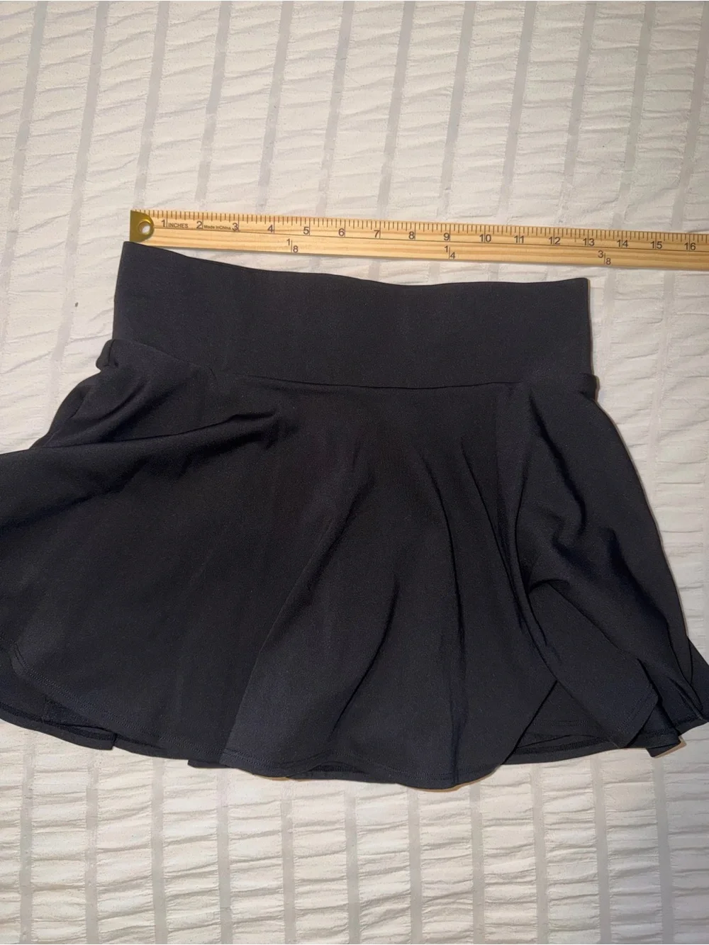 Baleaf Black Flared Mini Skirt